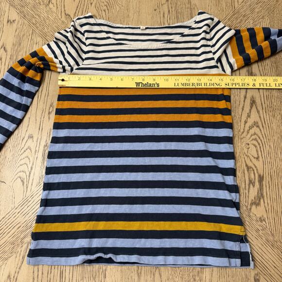 J.Crew Striped Long Sleeve‎ Shirt Small - Picture 6 of 8